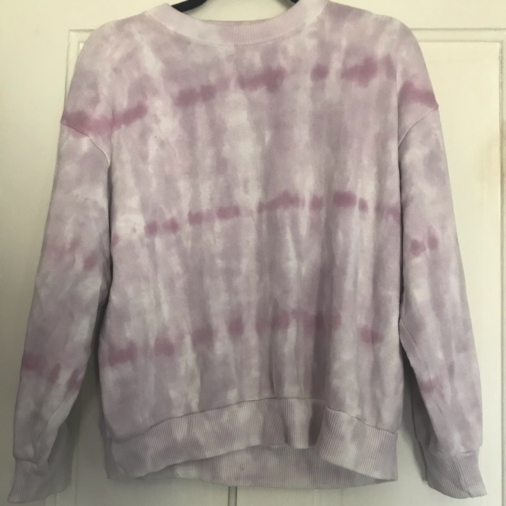 Tie dye crew neck
